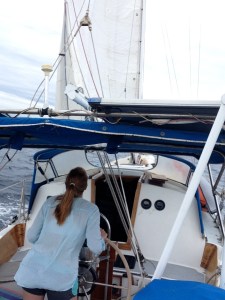 Sailing to the islands