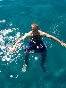 Swimming the the Sea